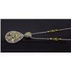 Image 6 : 18KT Two Tone Gold 0.80ctw Diamond Pendant with Chain