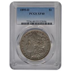 1895 $1 Morgan Silver Dollar Coin PCGS XF40