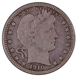 1910-D Barber Quarter Coin