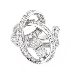 14KT White Gold 2.15ctw Diamond Ring