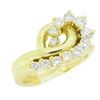 Image 3 : 18KT Yellow Gold 0.60ctw Diamond Ring