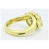 Image 4 : 18KT Yellow Gold 0.60ctw Diamond Ring
