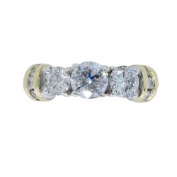 14KT Two Tone Gold 1.00ctw Diamond Ring
