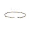 Image 2 : 14KT Two Tone Gold 1.97ctw Yellow Diamond Bracelet
