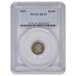 1829 Bust Half Dime PCGS XF45