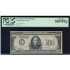 Image 1 : 1934A $500 Philadelphia Federal Reserve Note PCGS 50PPQ