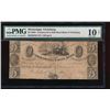 Image 1 : 1830 $5 Commercial and Rail Road Bank of Vicksburg Note PMG 10NET
