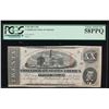 Image 1 : 1863 $20 Confederate States of America Note PCGS 58PPQ