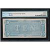 Image 2 : 1864 $10 Confederate States of America Note PMG 62EPQ