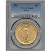 Image 1 : 1907 $20 St Gaudens Double Eagle Gold Coin PCGS MS64