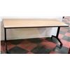 Image 1 : HEAVY DUTY FOLDING WORK TABLE ON WHEELS