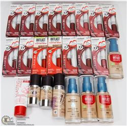 BAG OF ASSORTED MAKEUP