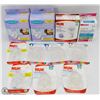 Image 1 : BAG OF BABY FEEDING SUPPLIES