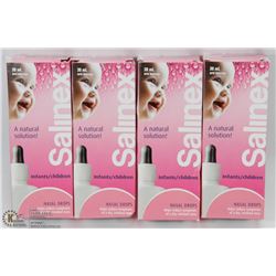 BAG OF 4 BABY SALINEX NASAL DROPS