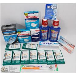 EXTRA LARGE BAG OF ASST ORAL CARE & BLISTEX