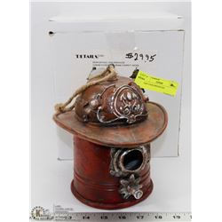 RESIN LOOK BIRDHOUSE