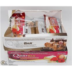 TWO BOXES OF QUEST BAR PROTEIN BARS