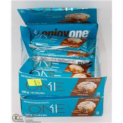 TWO BOXES OF ENJOY ONE HEALTH BARS