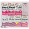 Image 1 : 8 BOTTLES OF JAMIESON MULTI COMPLETE VITAMINS
