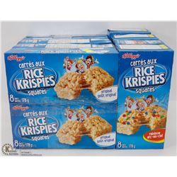 8 BOXES OF KELLOGG'S RICE KRISPIES