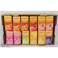 FLAT OF EMERGEN-C VITAMIN C DRINK POWDERS