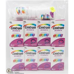 10 BOTTLES OF CENTRUM WOMEN COMPLETE MULTIVITAMIN