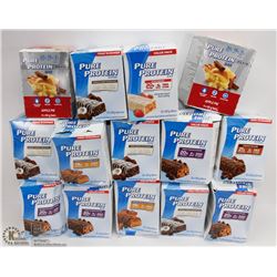 FLAT OF ASSORTED PURE PROTEIN BARS