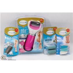 BAG WITH AMOPE PEDI PERFECT EXTRA COARSE ELECTRONIC