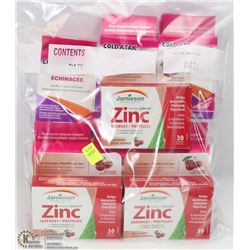 BAG OF ASSORTED IMMUNE STRENGTHENING PILLS