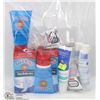 Image 1 : BAG OF ASSORTED FOOT CREAMS
