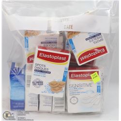 BAG OF ASSORTED ELASTOPLAST STRIPS