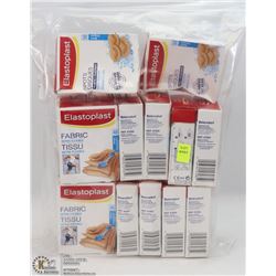 BAG OF ASSORTED ELASTOPLAST STRIPS