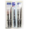 Image 1 : LOT OF 2 KITCHEN COMPLEMENTS CARVING SETS SOLD