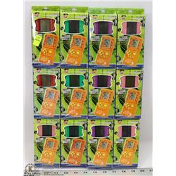 LOT OF 12 BRICK GAMES