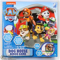 PAW PATROL DOG HOUSE BINGO GAME