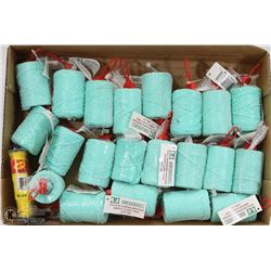 FLAT OF PLASTIC TWINE