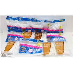 BUNDLE OF DISPOSABLE PLASTIC SPOONS