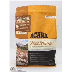 4.4LB OF ACANA WILD PRAIRIE DOG FOOD