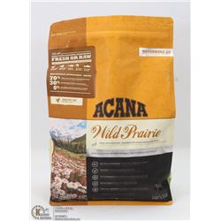 4.4LB OF ACANA WILD PRAIRIE DOG FOOD