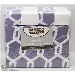 NEW BAMBOO LIVING 2000 DEEP POCKET SHEET SET