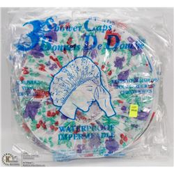 30PCS NEW WATERPROOF VINYL SHOWER CAPS