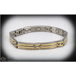 MARKED SABONA MENS STAINLESS STEEL BRACELET