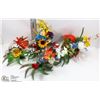 Image 1 : LOT OF 4 BIRD THEMED FLOWER ARRANGEMENTS