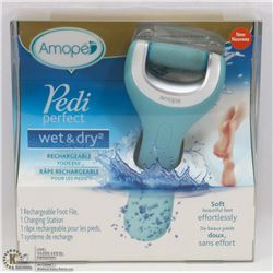 AMOPE PEDI PERFECT WET & DRY RECHARGEABLE FOOT
