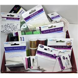 4)  LOT OF 18 NEW IN PKGS JEWELRY