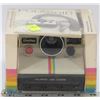Image 1 : VINTAGE POLAROID LAND CAMERA WITH ORIGINAL
