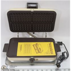 VINTAGE TOASTESS WAFFLE IRON