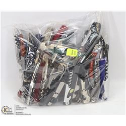 BAG OF CORK SCREWS