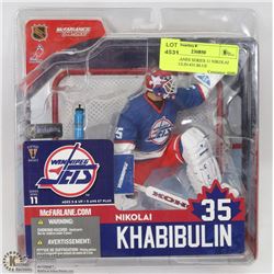 MCFARLANES SERIES 11 NIKOLAI KHABIBULIN #35 BLUE