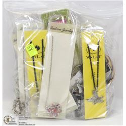 BAG OF FASHION JEWELRY